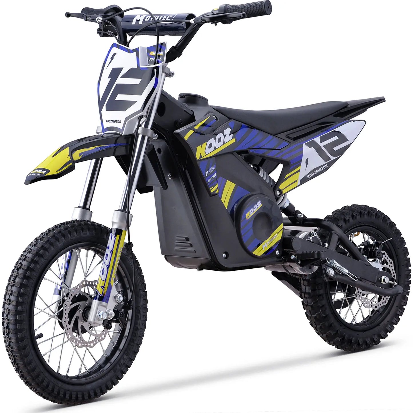 MotoTec 36v 1000w Electric Dirt Bike Blue | High-Performance Off-Road Bike