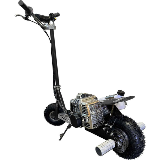 ScooterX Dirt Dog 49cc Gas Powered Scooter for Adults and Kids - Black