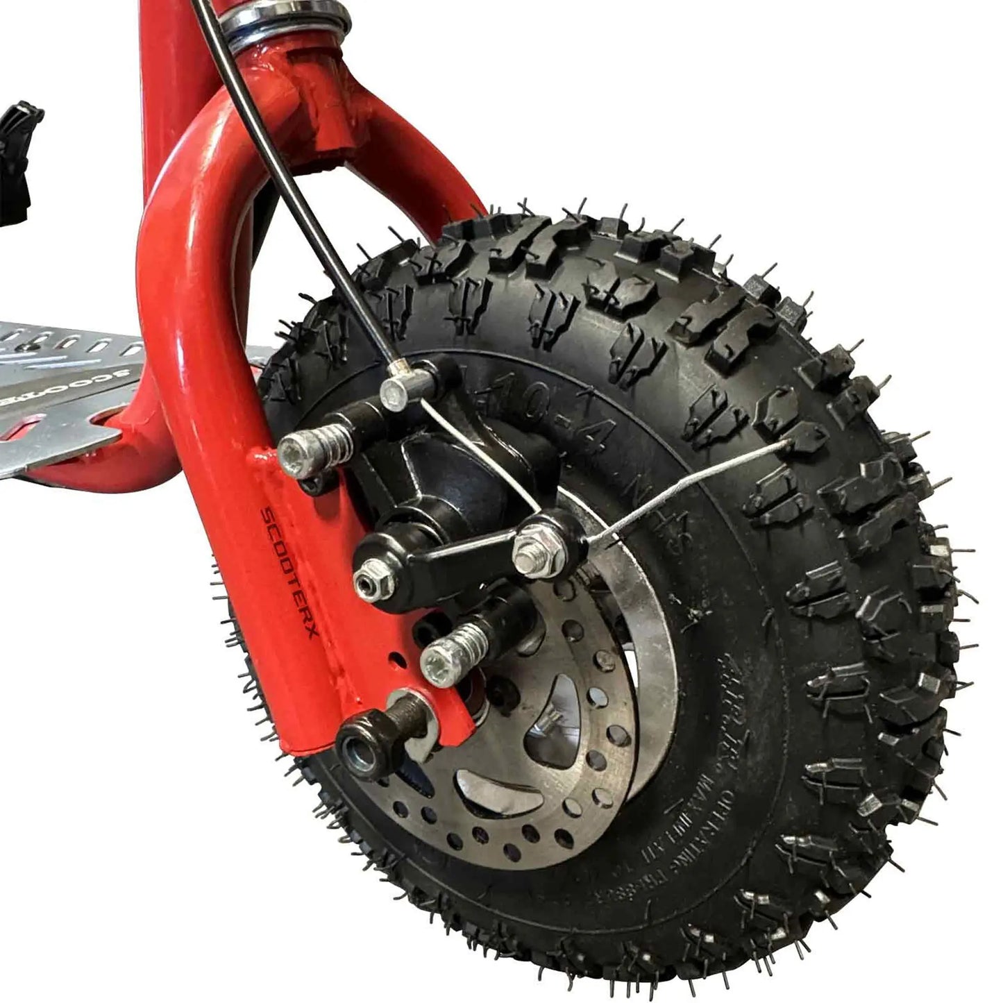 ScooterX Dirt Dog 49cc Gas Powered Scooter for Adults and Kids - Red