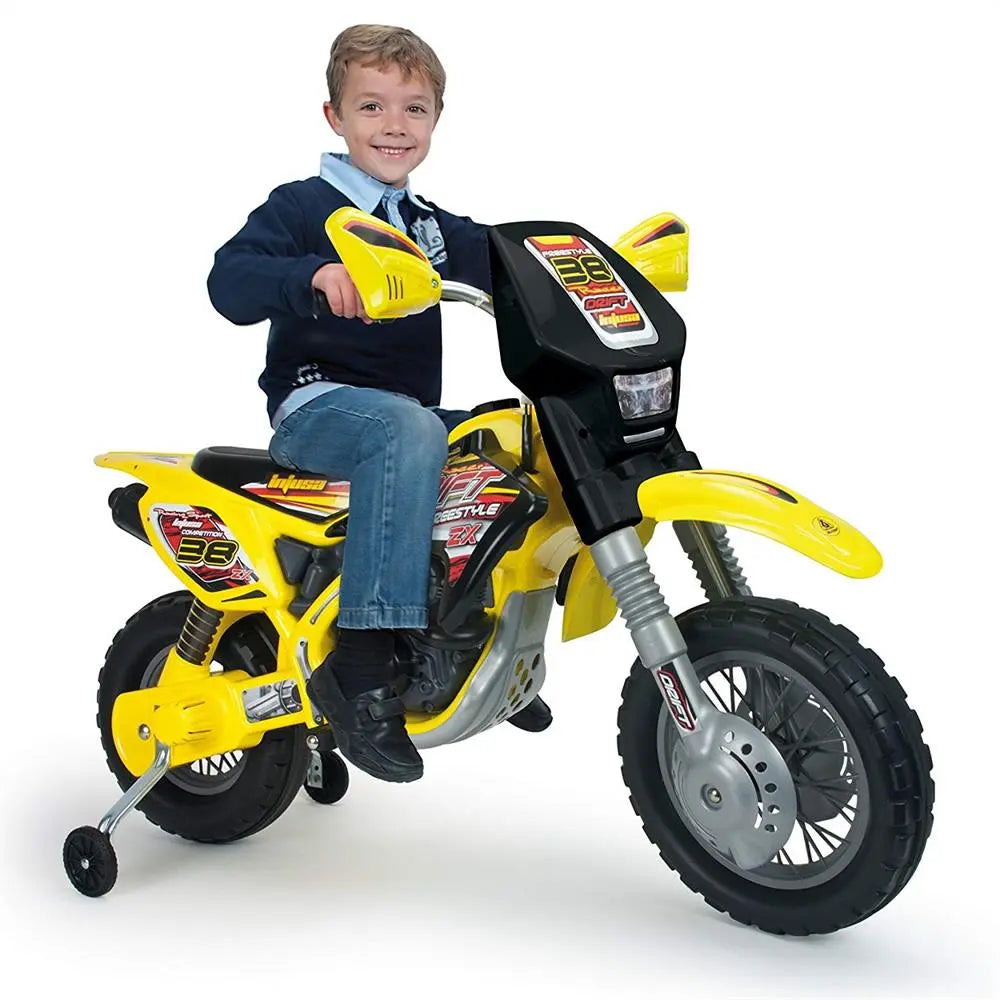 Injusa Motocross Drift ZX Dirt Bike 12v Ride-on MotoTec