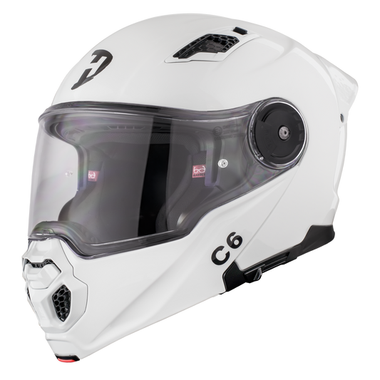 Color - Gloss - D.O.T. & ECE Daytona C6- Hi-Gloss White