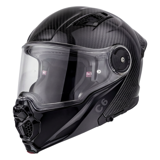 Color - Grey - D.O.T. & ECE Daytona C6- Grey Carbon Fiber