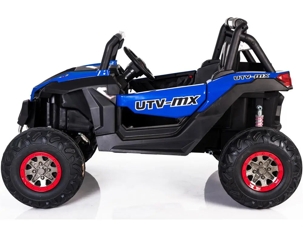 Mini Moto UTV 4x4 12v Blue (2.4ghz RC) MotoTec
