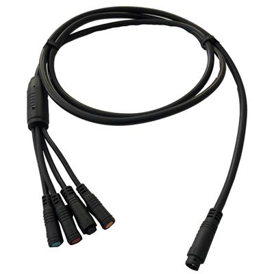 MotoTec 48v 700w Folding Trike Harness 4 Connector V1