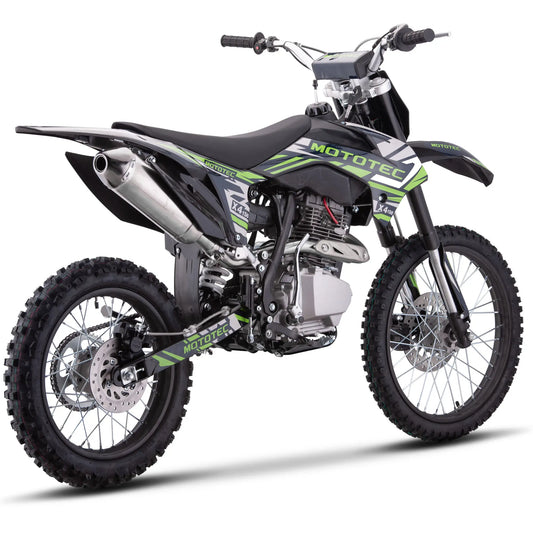 MotoTec X4 150cc 4-Stroke Gas Dirt Bike – Black | Powerful Off-Road Motorcycle