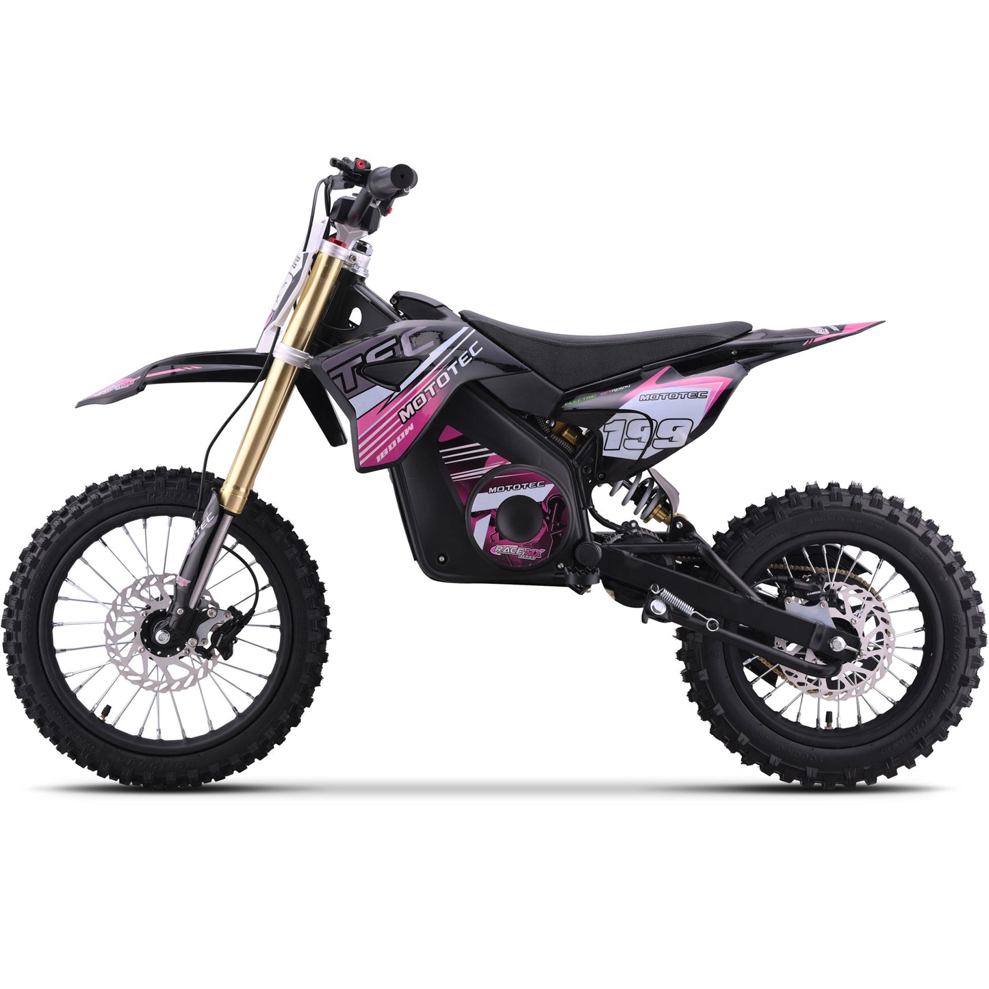 Color: Pink - MotoTec 48v 1800w Pro