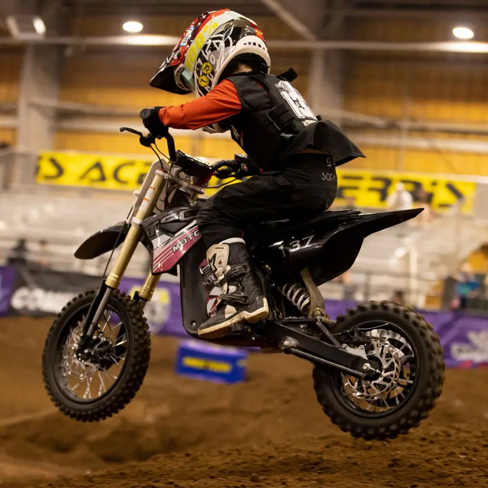MotoTec Pro 36V 1000W Lithium Electric Dirt Bike Green | High-Performance Off-Road Bike