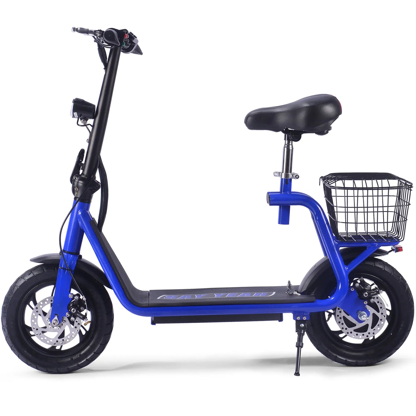 MotoTec Metro 36V 500W Lithium Electric Scooter – Blue | Powerful Urban Commuter