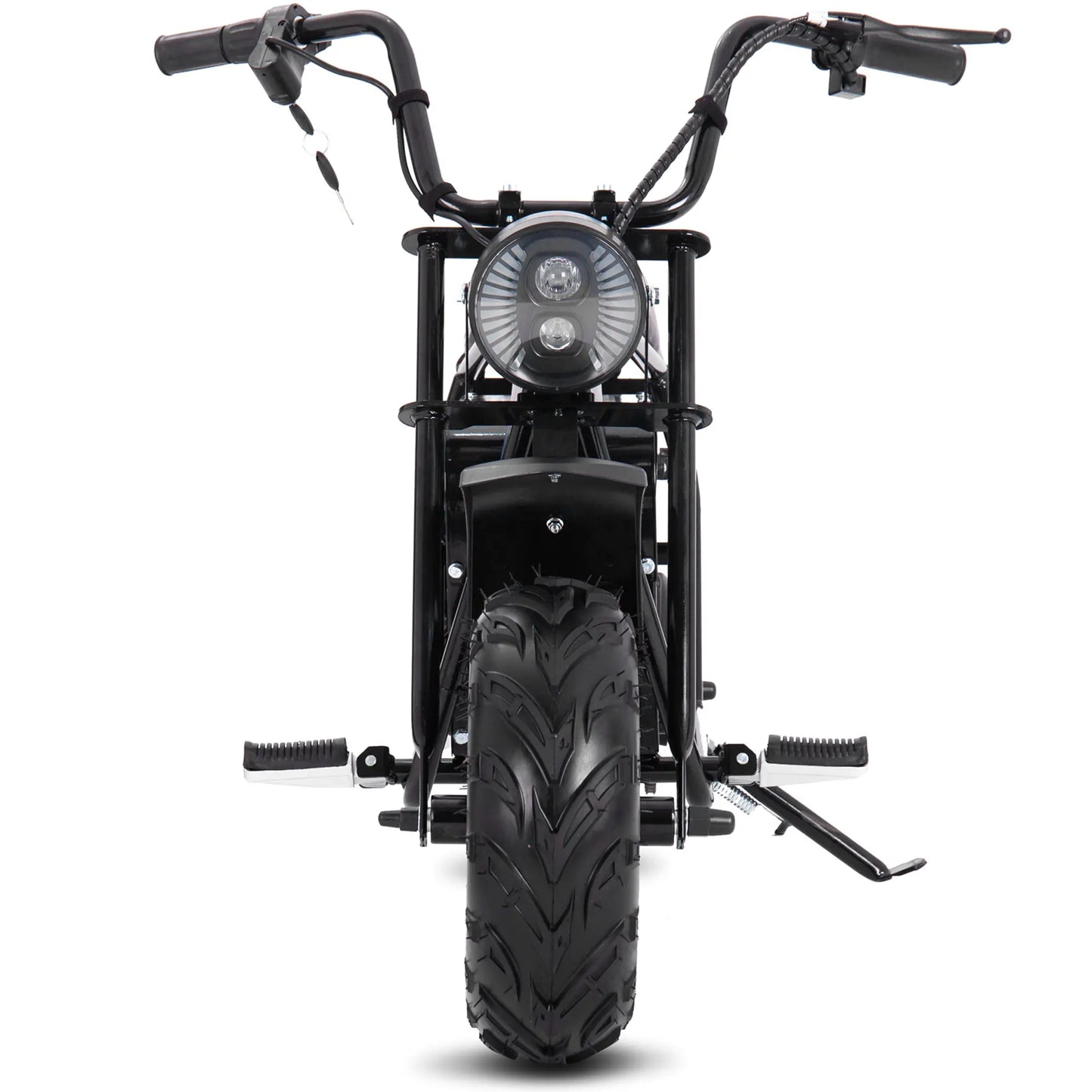 MotoTec 48V 1000W Electric Mini Bike – Black | High-Power Off-Road Ride