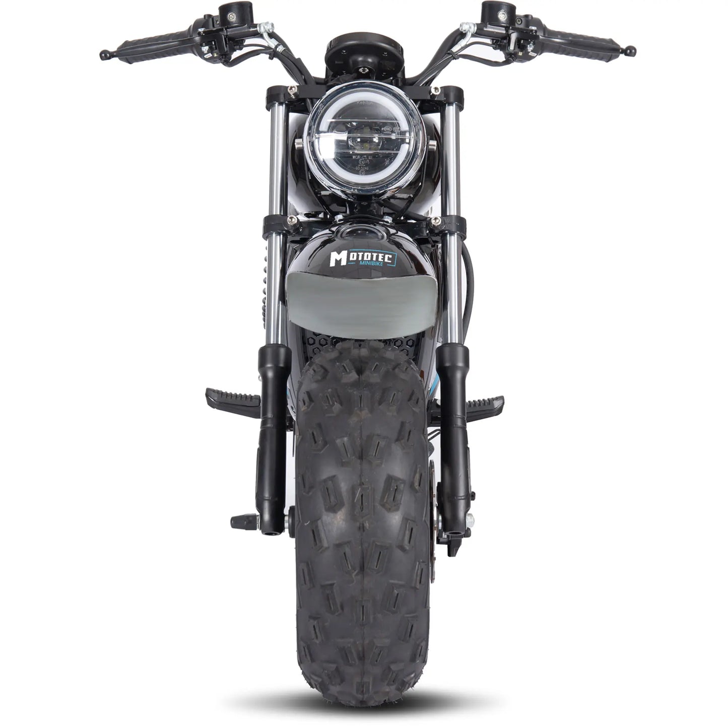 MotoTec 60V 1500W Lithium Electric Mini Bike – Black | High-Power Off-Road Ride