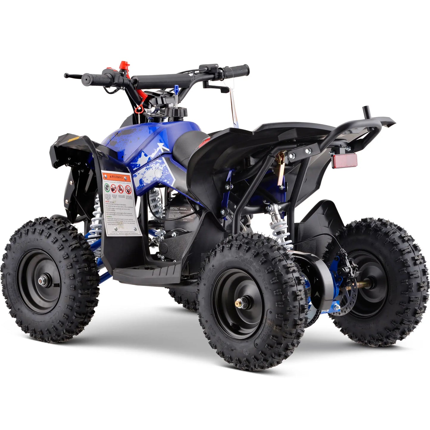 MotoTec Renegade 40cc 4-Stroke Kids Gas ATV – Blue | Powerful & Safe Off-Road Ride