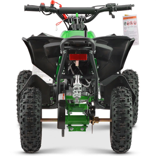 MotoTec Renegade 40cc 4-Stroke Kids Gas ATV – Green | Powerful & Safe Off-Road Ride