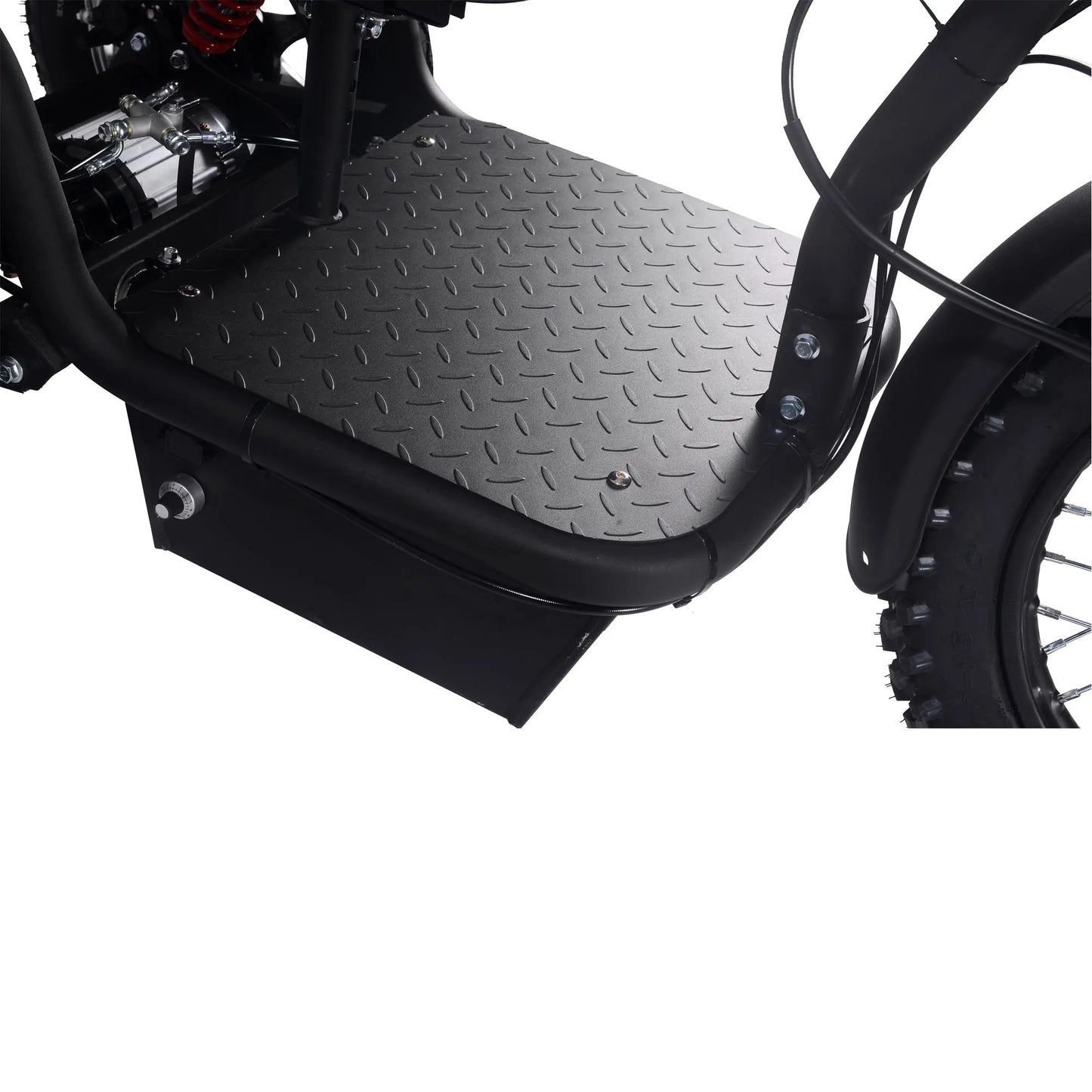 MotoTec 60V 1800W Electric Trike – Black | Powerful Three-Wheel Scooter