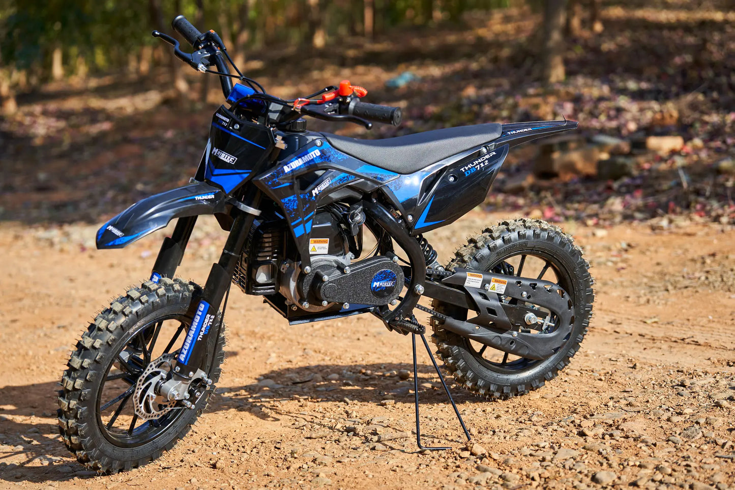 MotoTec Thunder 50cc 2-Stroke Kids Gas Dirt Bike