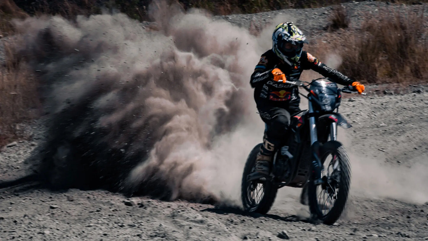 MotoTec Venom 72v 12000w Electric Dirt Bike White | Powerful Off-Road Powerhouse