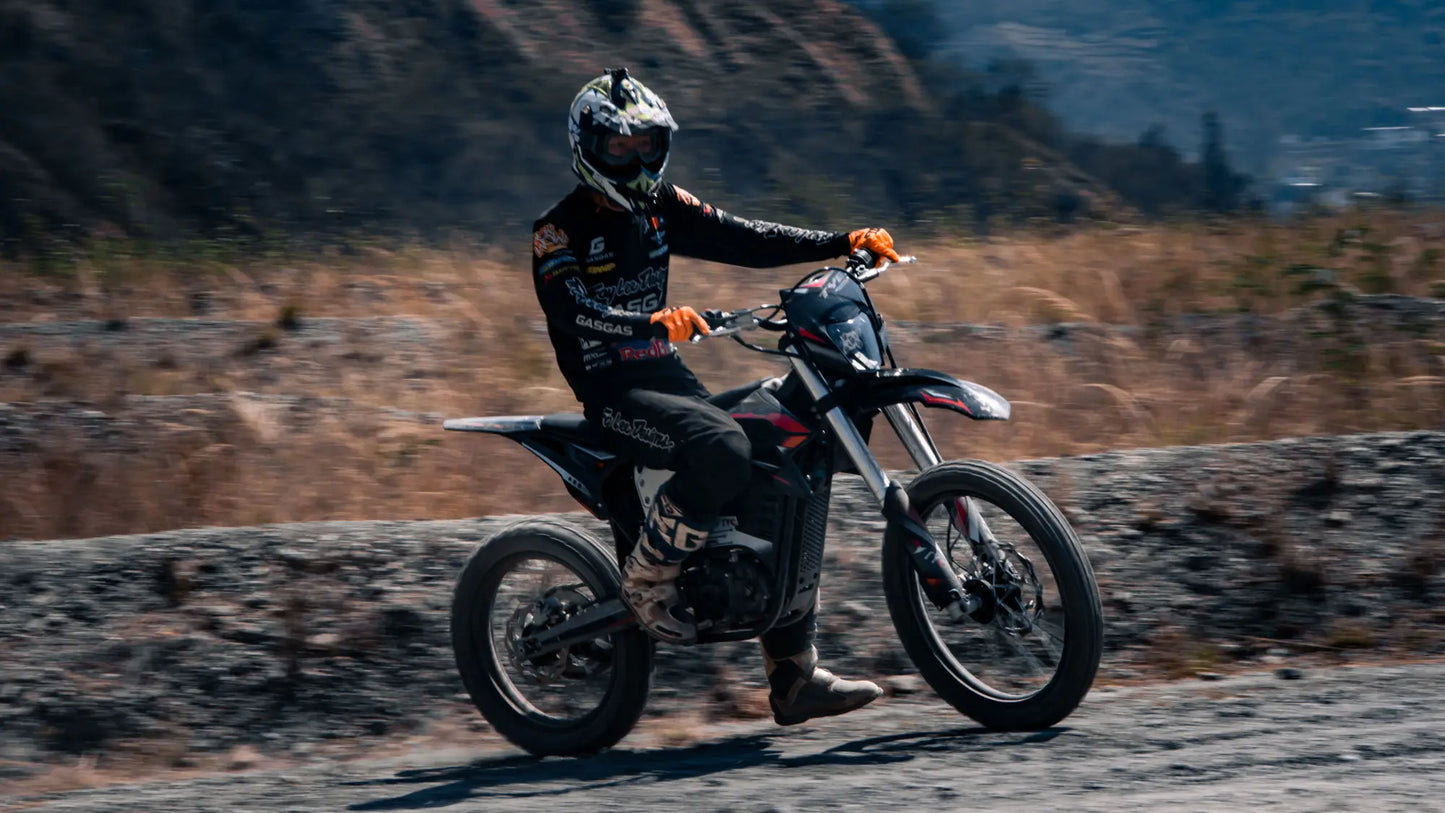 MotoTec Venom 72v 12000w Electric Dirt Bike White | Powerful Off-Road Powerhouse