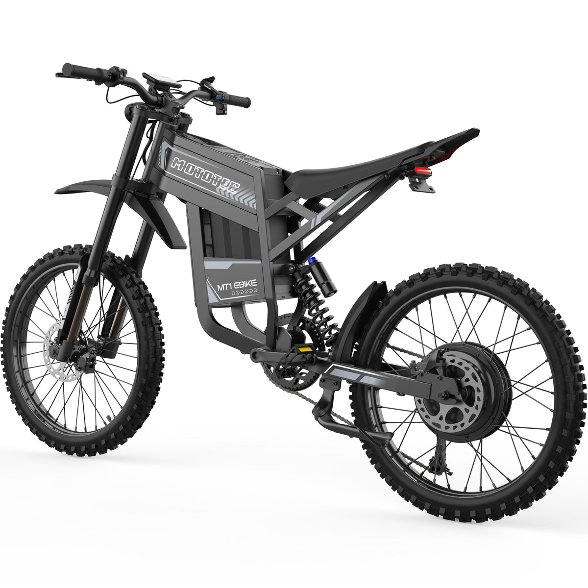 MotoTec MT1 Pro 6000W Electric Bike 60V Grey