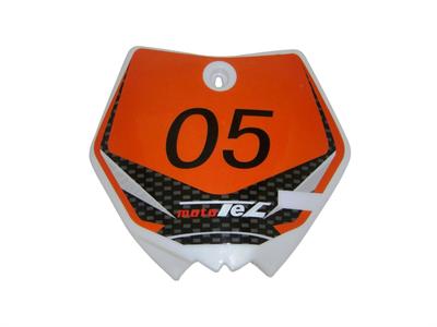 MotoTec Gazella - Number Plate