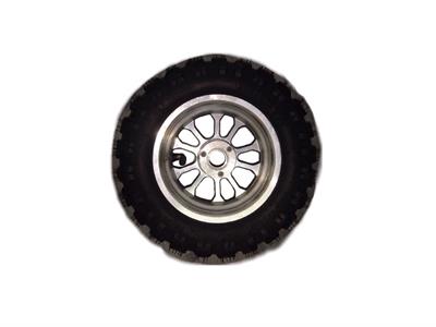 MotoTec 3-Speed 49cc Gas Scooter - Wheel Assembly