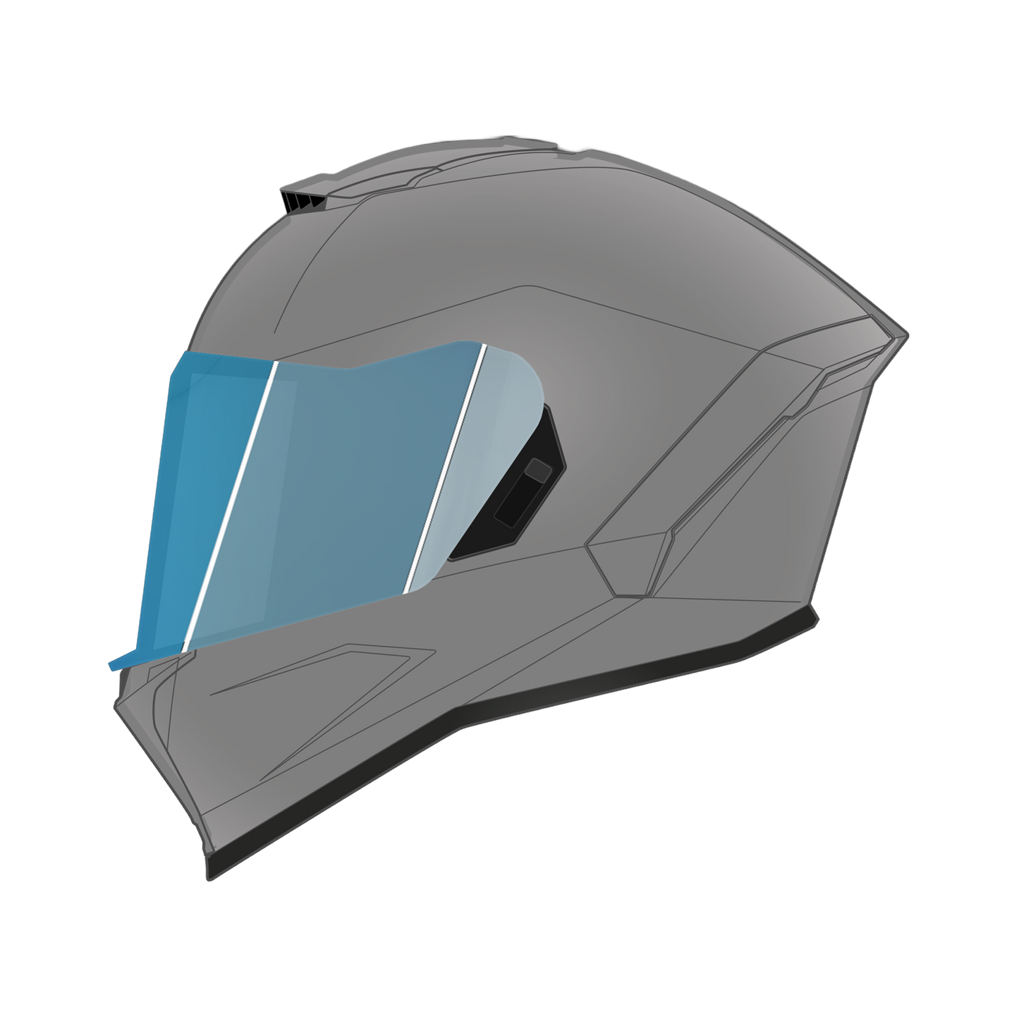 Viper Shield Outer- Photochromic Blue