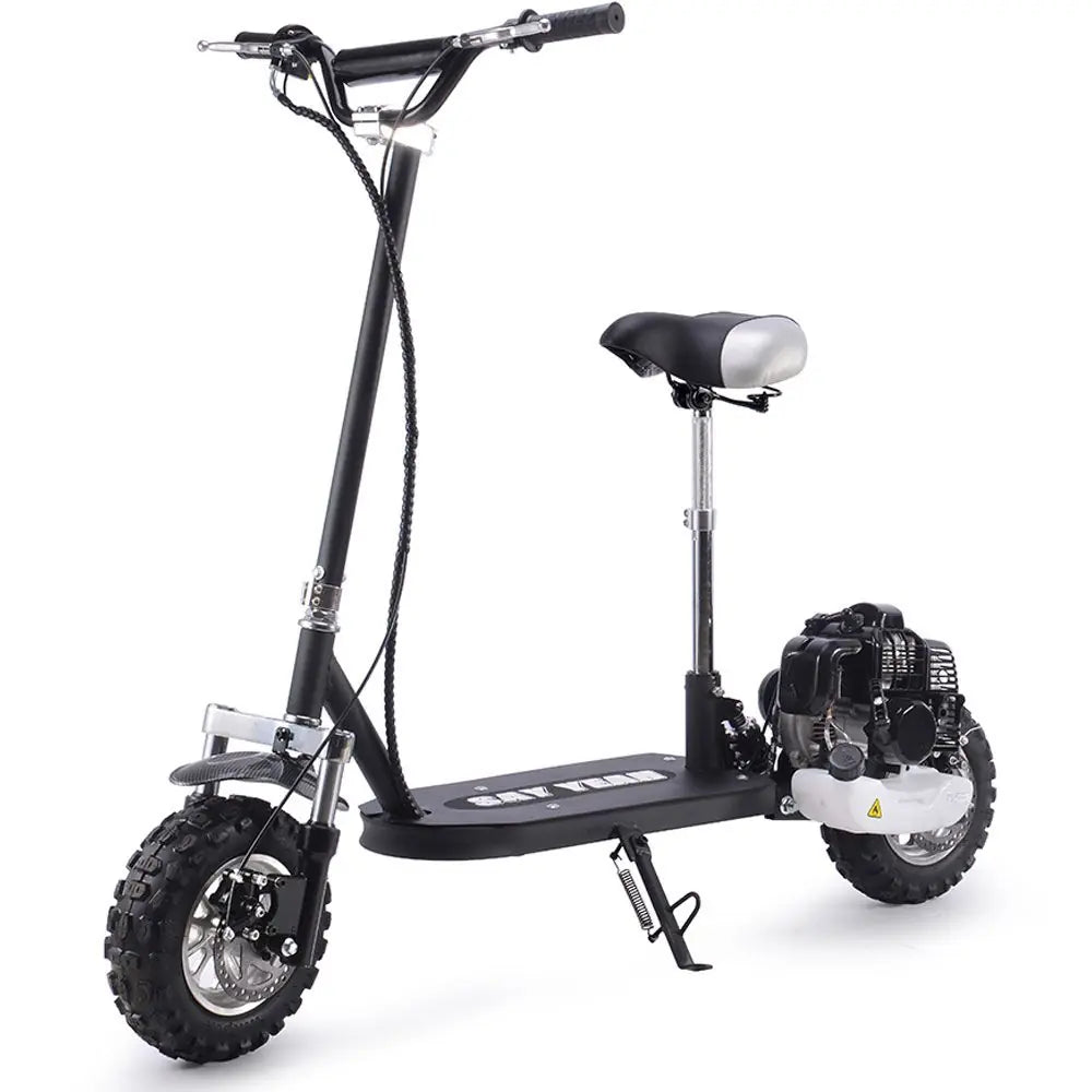 Say Yeah 49cc Gas Scooter - Black | Stylish, High-Performance Ride for Urban Commuting