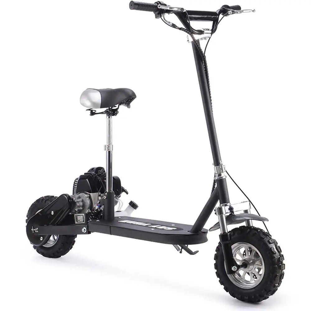 Say Yeah 49cc Gas Scooter - Black | Stylish, High-Performance Ride for Urban Commuting