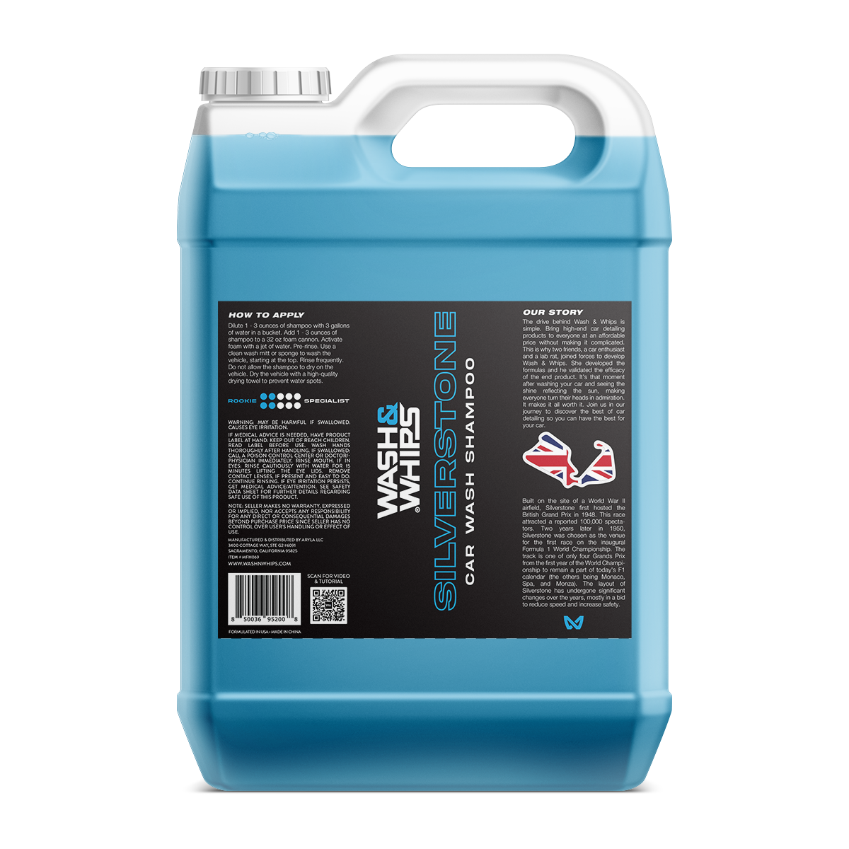 Color - Default - WASH&WHIPS Silverstone Car Wash Shampoo