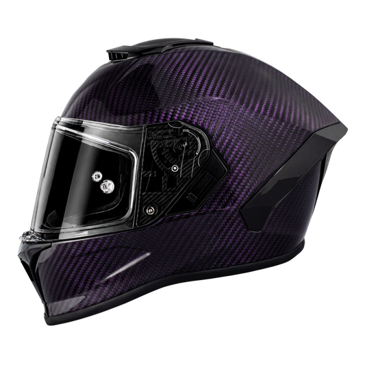 D.O.T. & ECE Daytona Viper- Purple Carbon Fiber