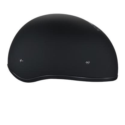 Color - Default - DOT Approved Daytona Motorcycle Half Face Helmet - Skull Cap Graphics for Men & Women, Scooters, ATVs, UTVs & Choppers - W/ 2nd Amendment