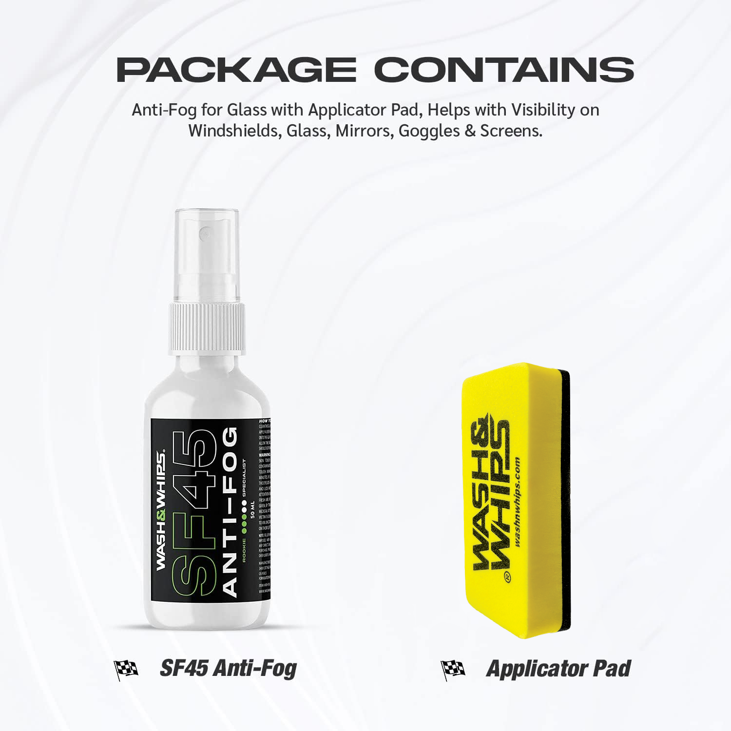 Color - Fog For Car Windshields - WASH&WHIPS SF45 Anti-Fog For Car Windshields