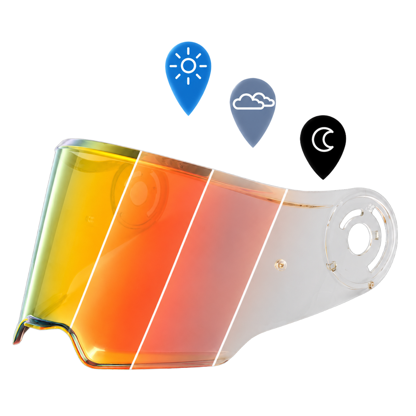 C6 Shield Outer- Photochromic Red