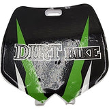 MotoTec Alien DB-01 Number Plate Green