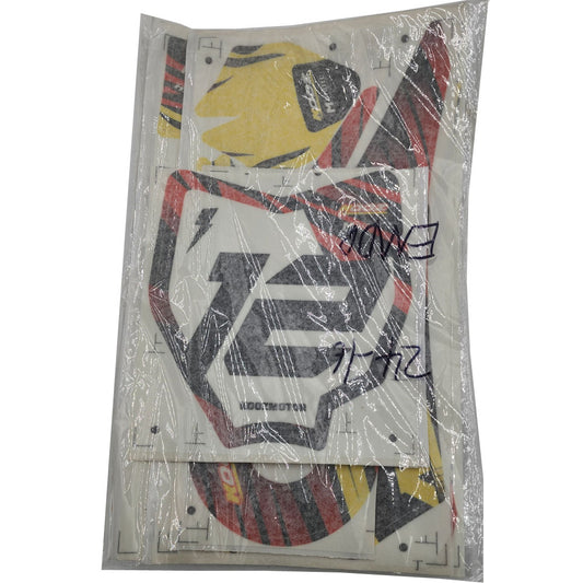 MotoTec 36v 1000w (HP112e) Electric Dirt Bike - Sticker Kit Orange