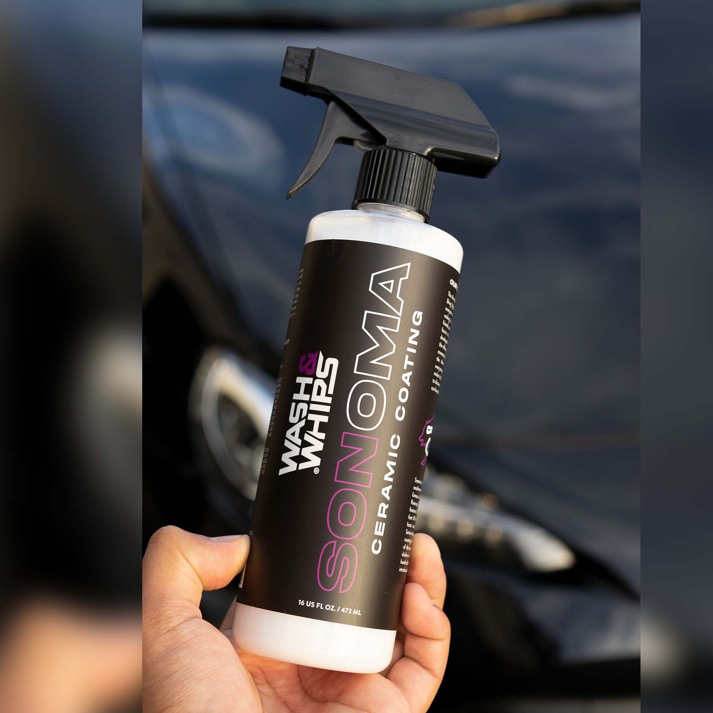 Color - Default - WASH&WHIPS Sonoma Ceramic Finishing Coating Spray - 9H