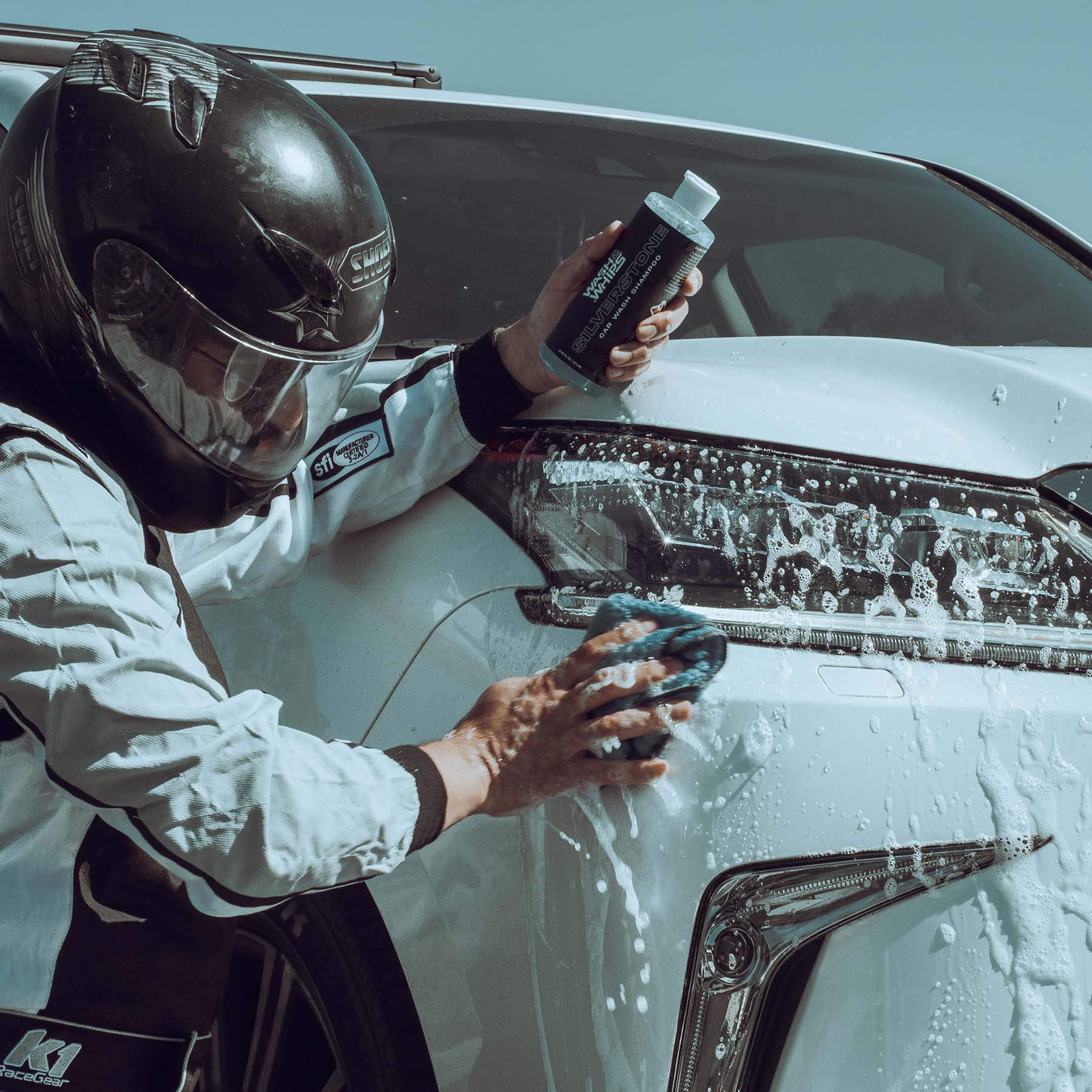 Color - Default - WASH&WHIPS Silverstone Car Wash Shampoo