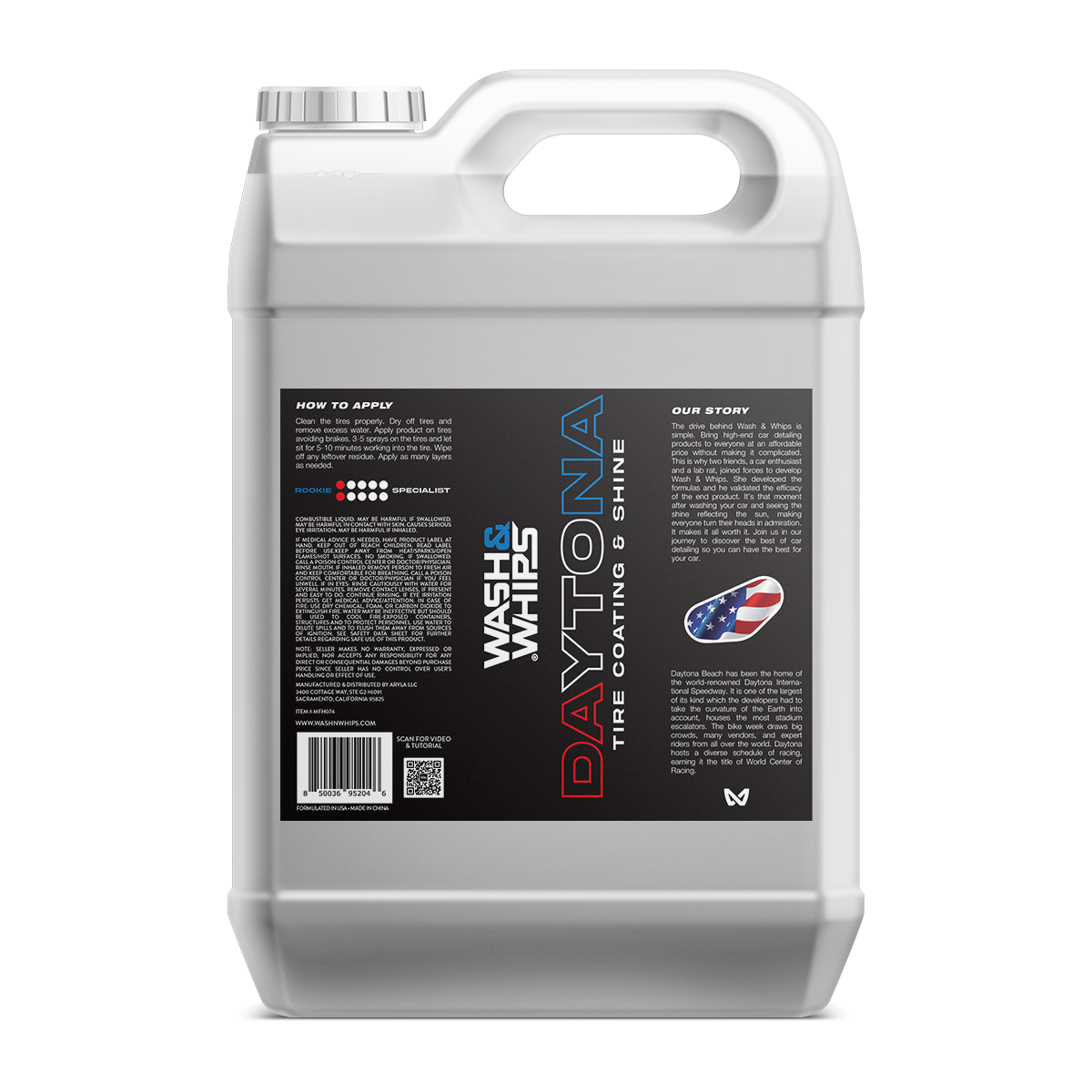 Color - Default - WASH&WHIPS Daytona Tire Coating & Shine
