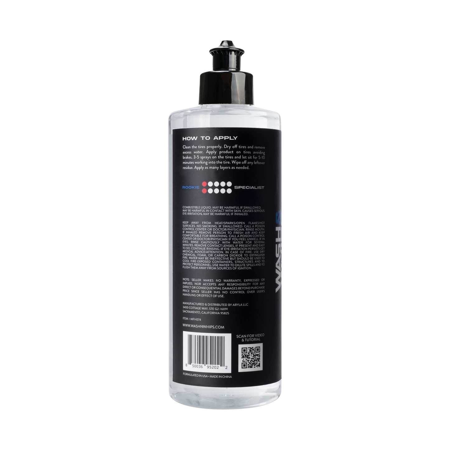 Color - Default - WASH&WHIPS Daytona Tire Coating & Shine