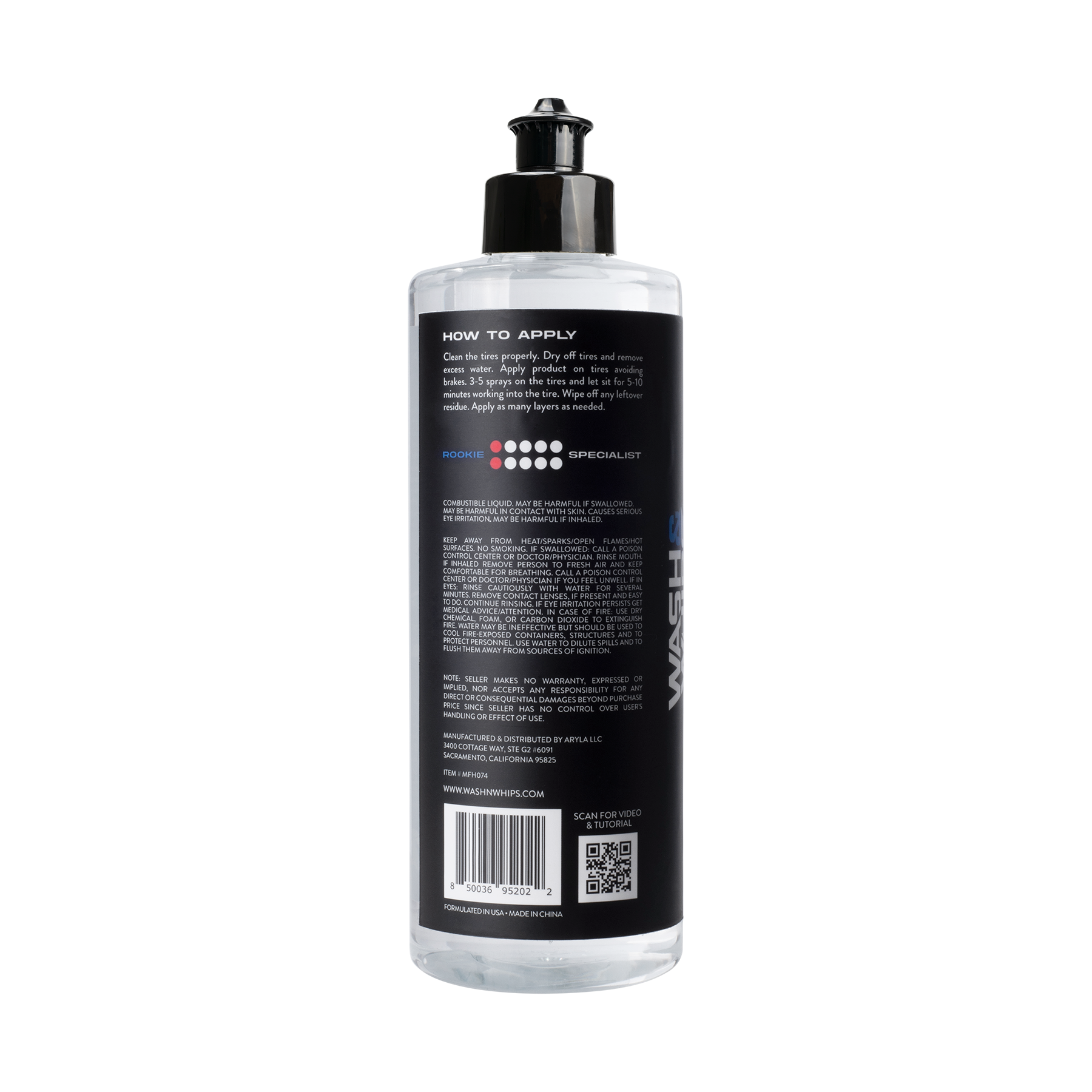 Color - Default - WASH&WHIPS Daytona Tire Coating & Shine