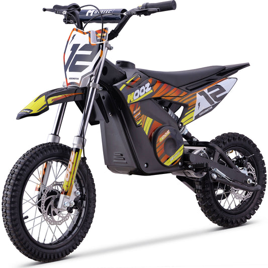 MotoTec 36v 1000w (HP112E) Electric Dirt Bike Orange