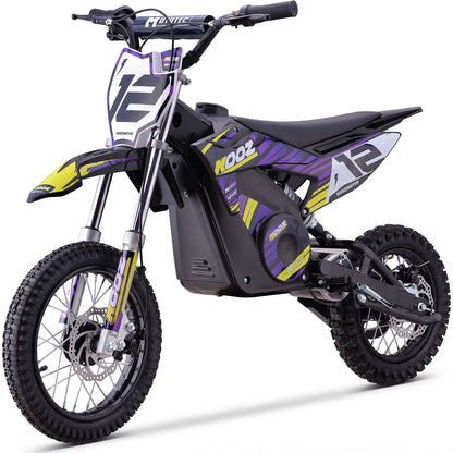 Color: Purple - MotoTec 36v 1000w (HP112E) Electric Dirt Bike