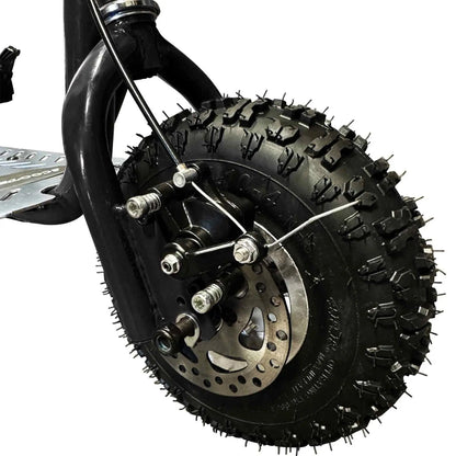 ScooterX Dirt Dog 49cc Gas Powered Scooter for Adults and Kids - Black