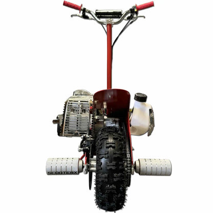 ScooterX Dirt Dog 49cc Gas Powered Scooter for Adults and Kids - Red