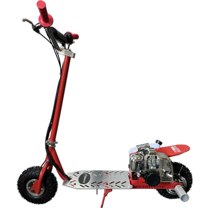 ScooterX Dirt Dog 49cc Gas Powered Scooter for Adults and Kids - Red