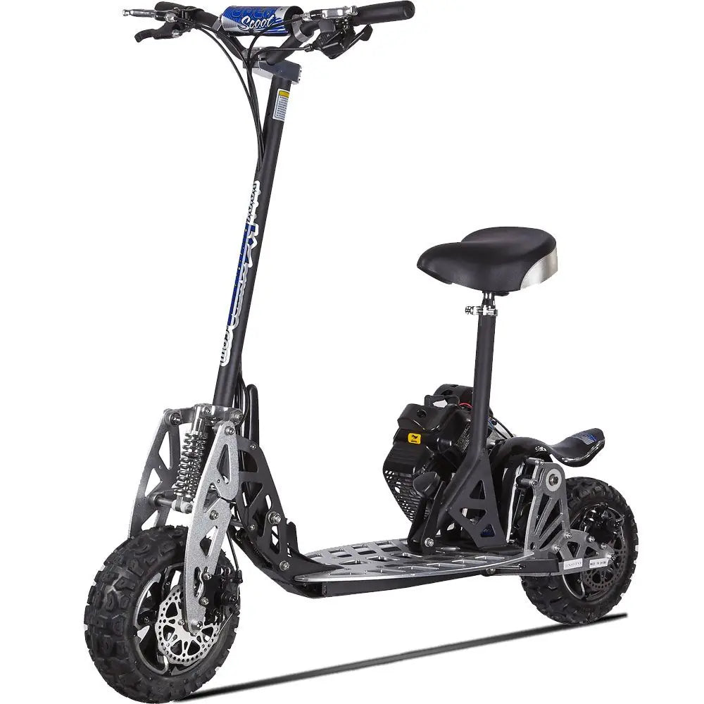 MotoTec UberScoot 2X 50cc Gas Scooter - High Performance, Durable and Stylish Gas-Powered Scooter