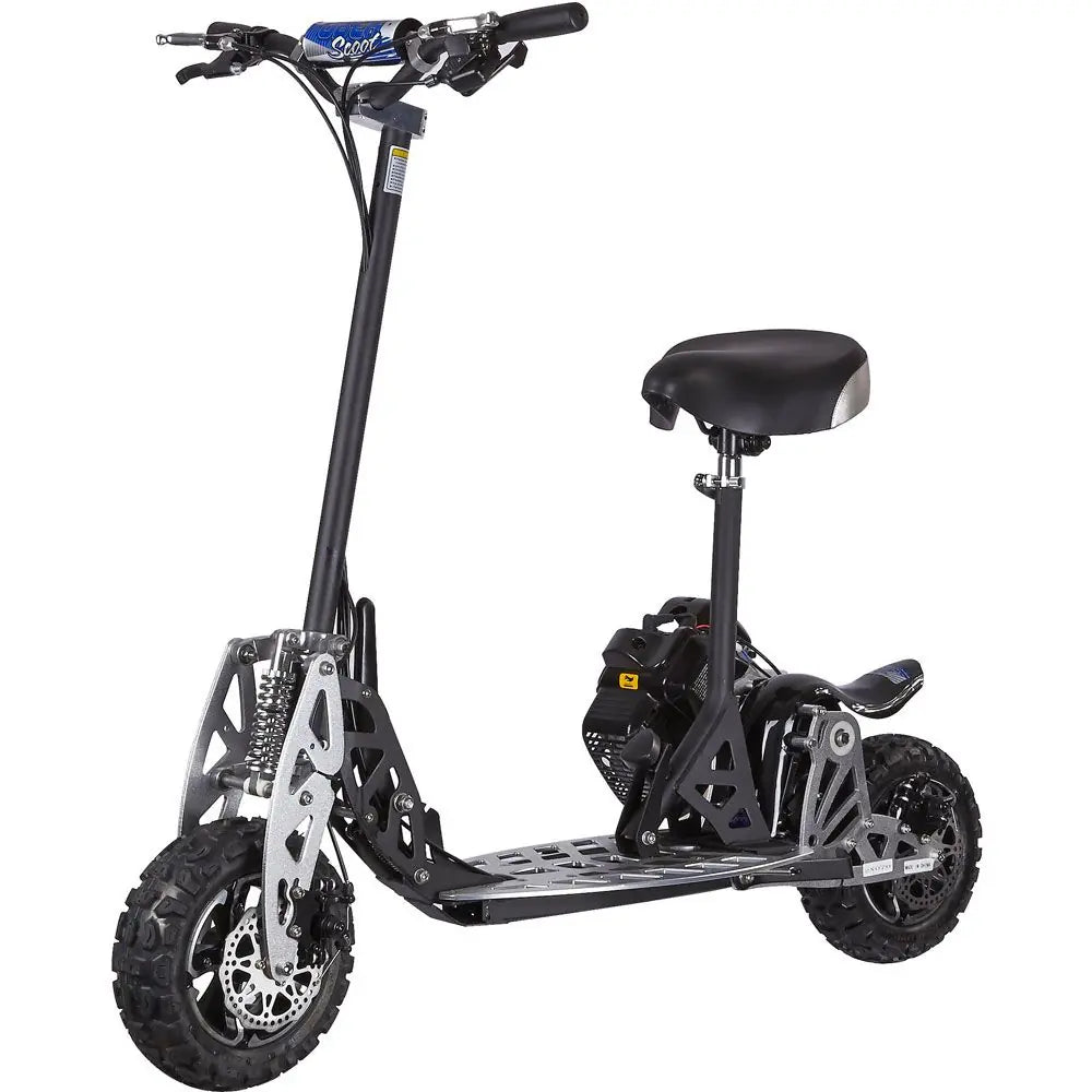 MotoTec UberScoot 2X 50cc Gas Scooter - High Performance, Durable and Stylish Gas-Powered Scooter