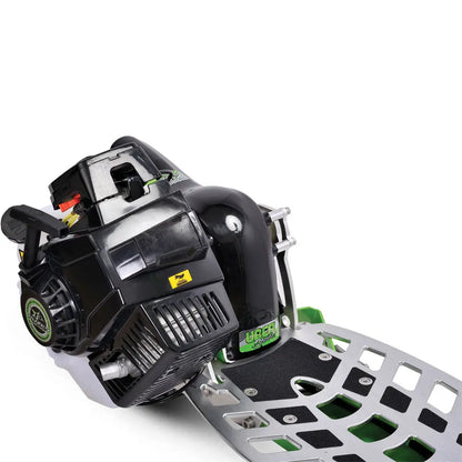 MotoTec/UberScoot 70x 2-Speed Gas Scooter - Green | Powerful Ride for All Terrains