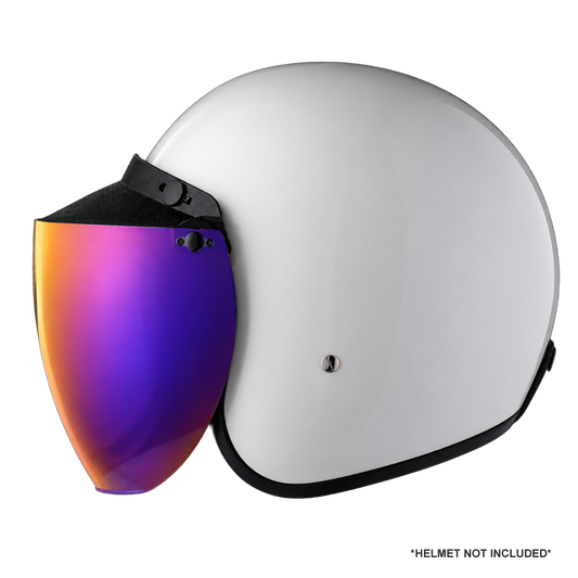 Flip Up Visor- Rainbow