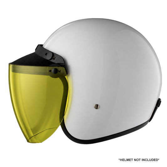 Flip Up Visor- Yellow