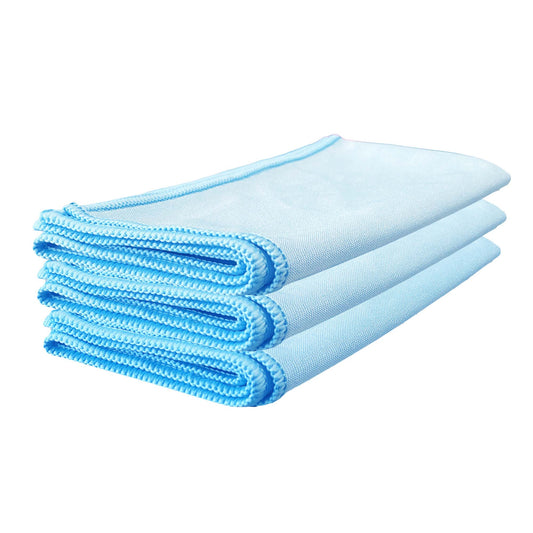 Color - Default - WASH&WHIPS Wipe Once Microfiber Glass Cleaning Cloth Pro - 3 Pack