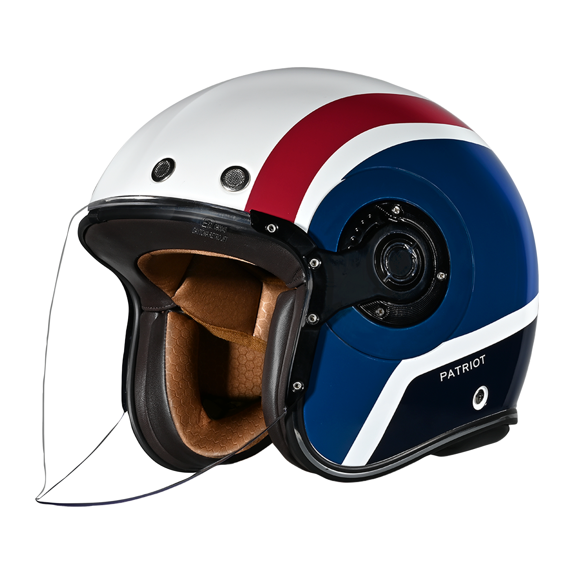 Color - Default - D.O.T. & ECE Daytona Retro Jet- W/ Patriot
